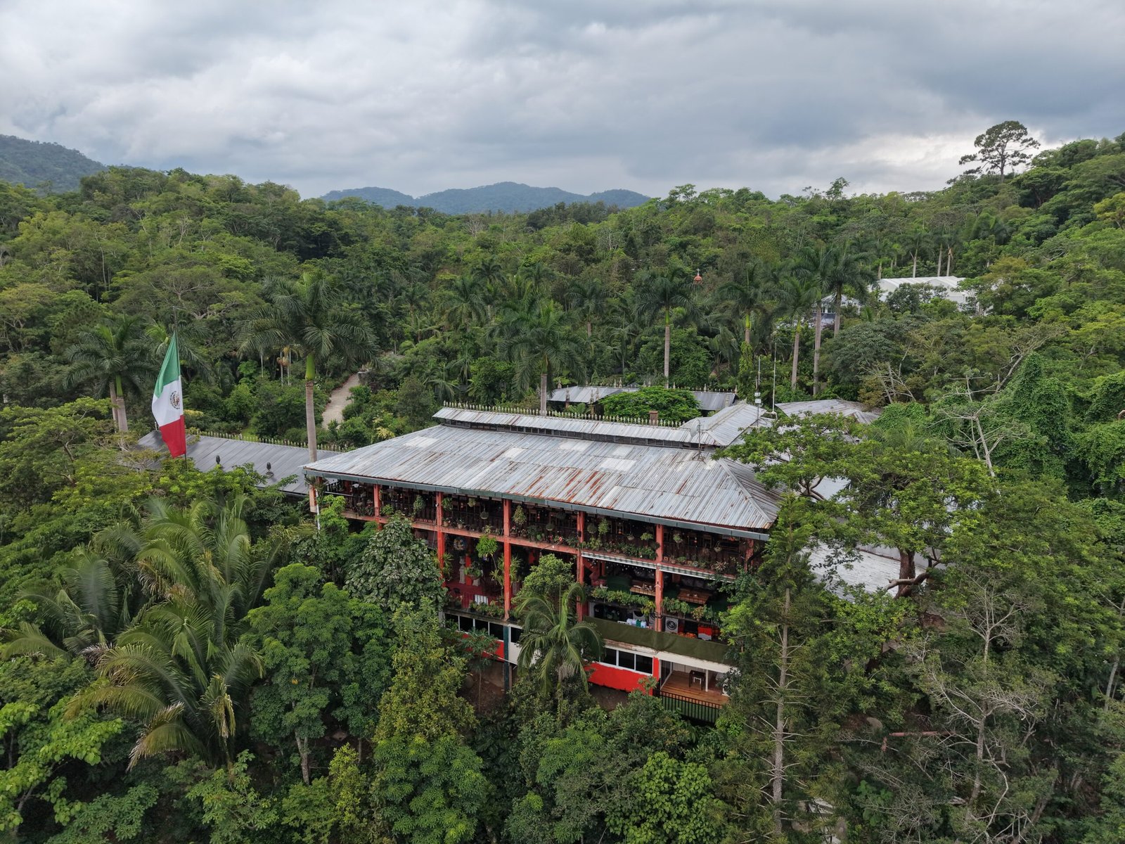 Tropical plants and walking trails at Vallarta Botanical Garden