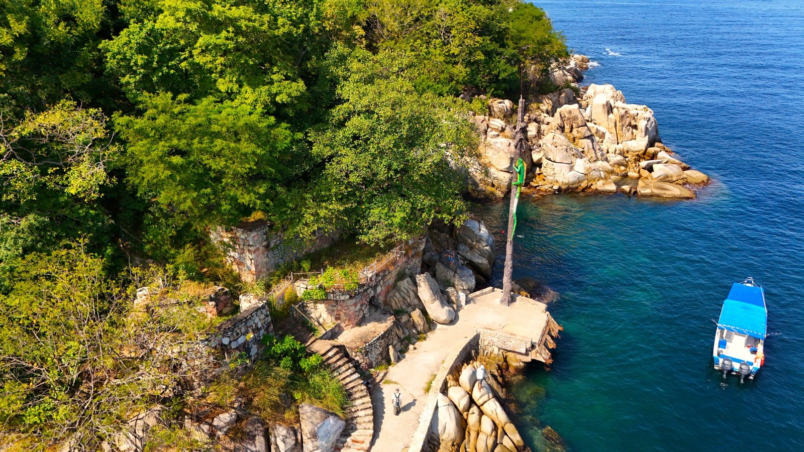 Historic movie location in Mismaloya, Puerto Vallarta