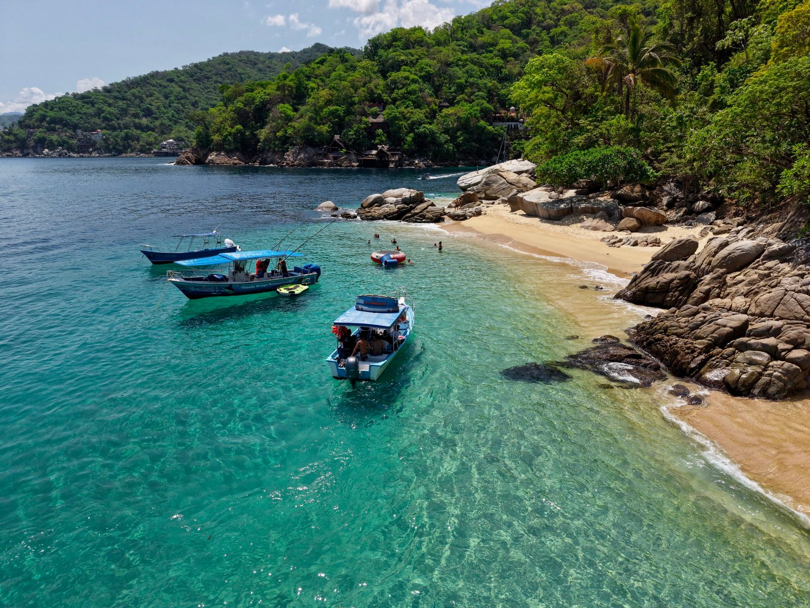 South-coast beach-hopping tour from Mismaloya