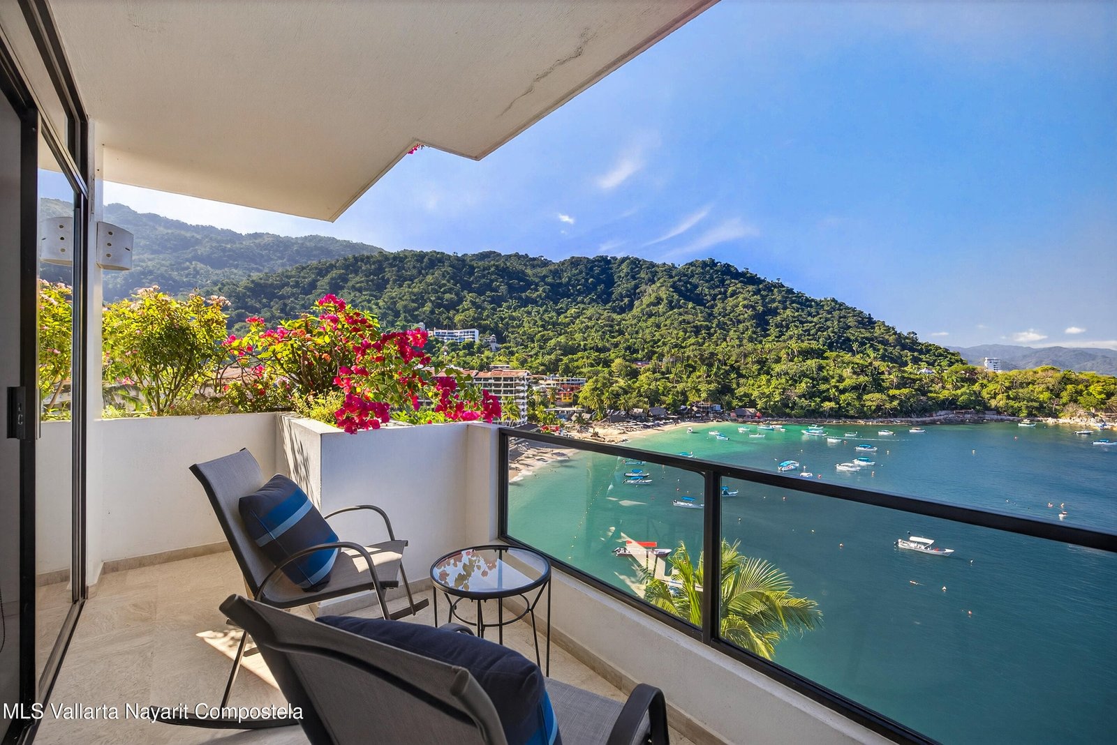 Peaceful sunset over Mismaloya Beach in Puerto Vallarta