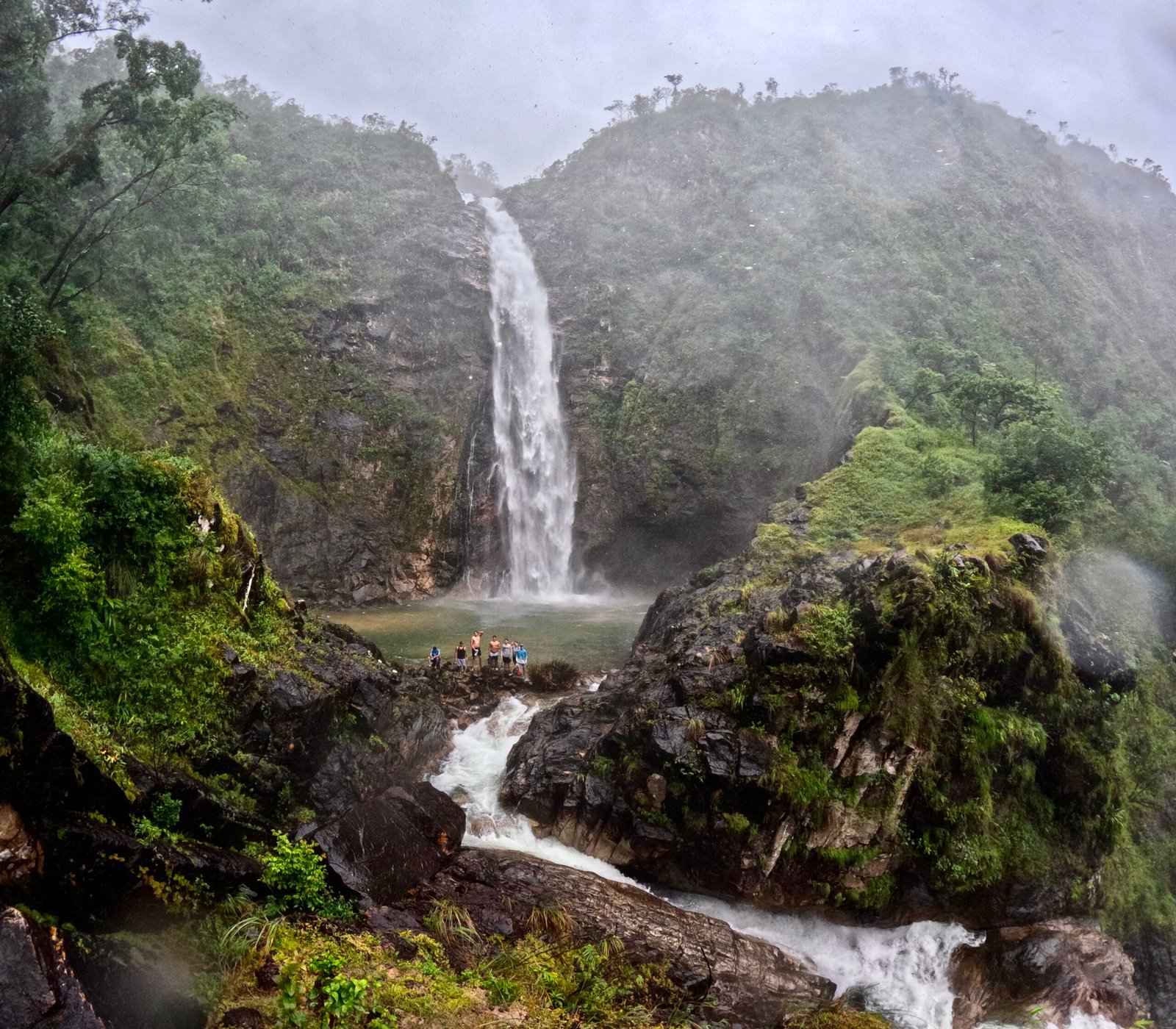 Guided jungle waterfall hike near Mismaloya