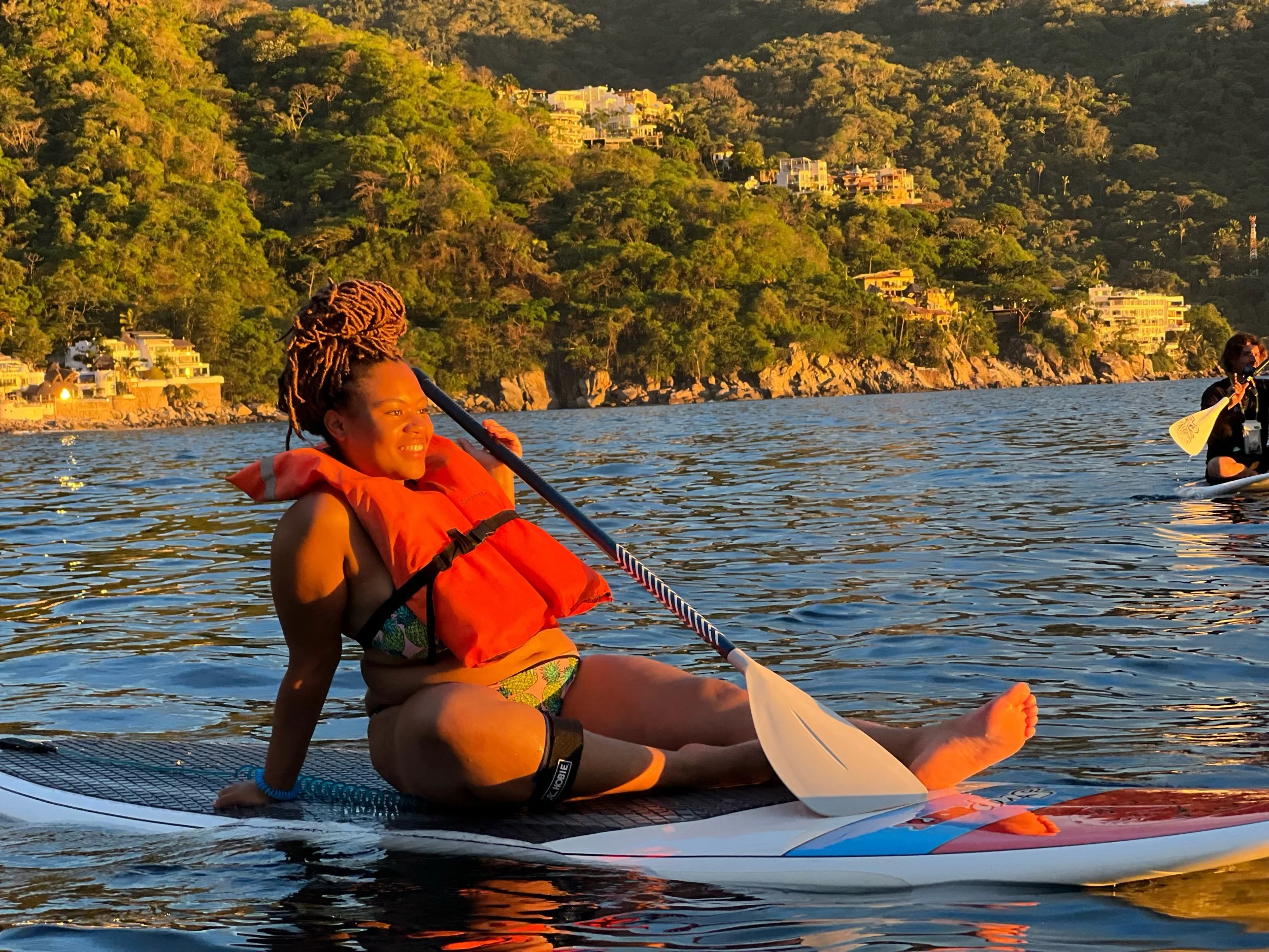 Sunrise paddle and snorkeling tour from Mismaloya to Los Arcos