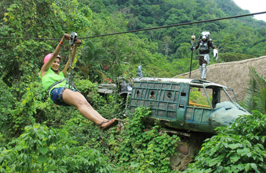 Horseback riding and zipline combination tour near Mismaloya