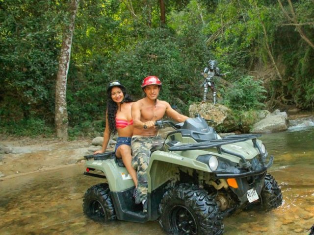 ATV jungle tour through Mismaloya toward El Eden